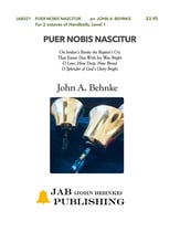 Puer Nobis Nascitur Handbell sheet music cover